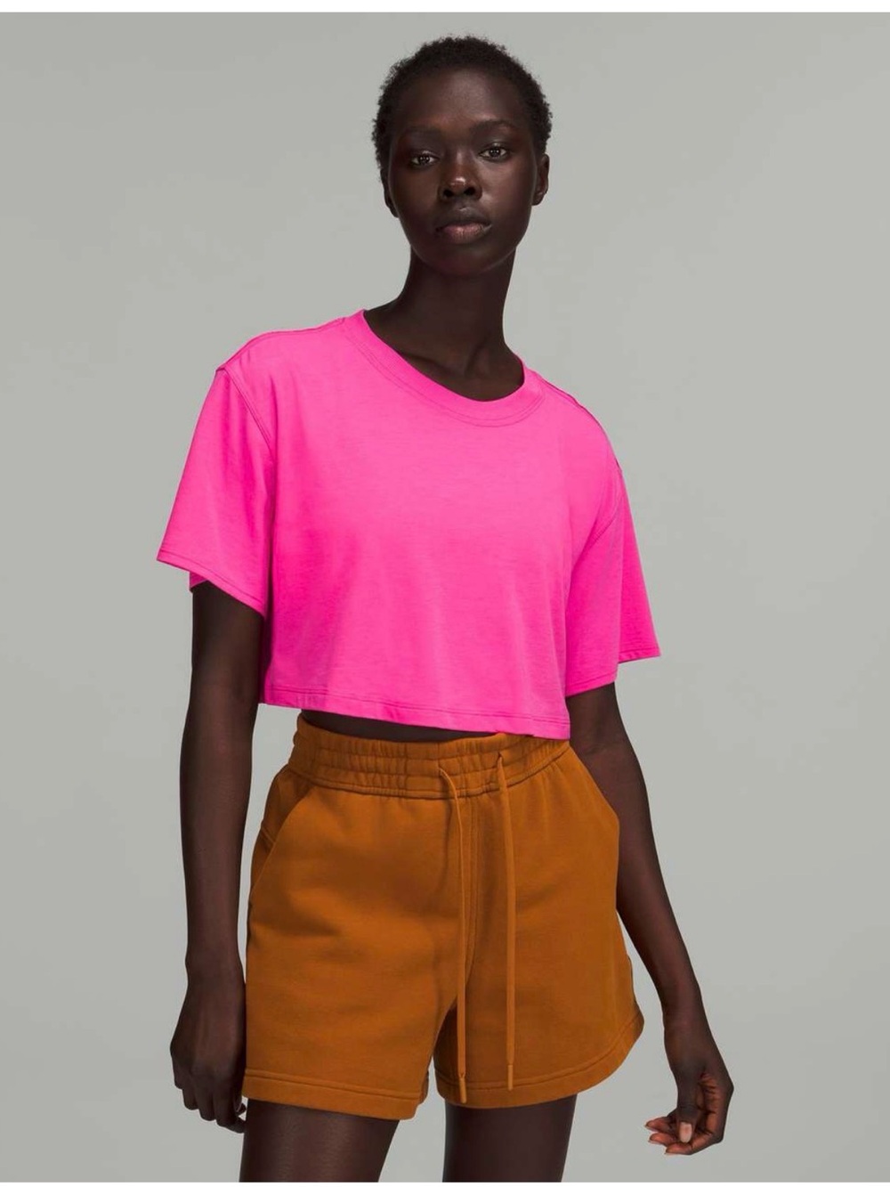 lululemon athletica All Yours cropped tee